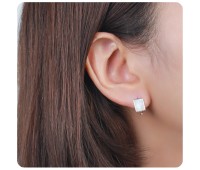 Silver Hoop Earring HO-2616